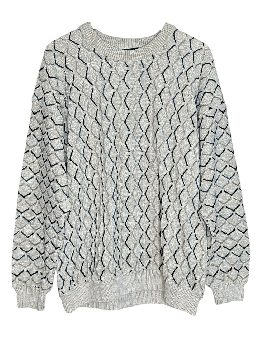 Tundra Men’s Vintage Crew Neck Knit Sweater. Size Large